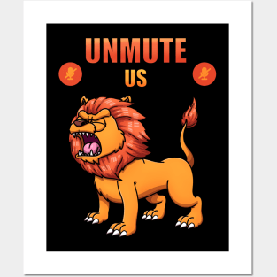 Unmute Us Posters and Art